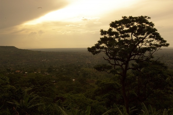 uganda africa sunset 