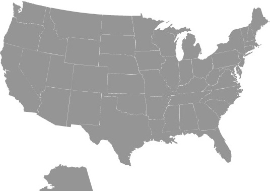 Us Map Vector 