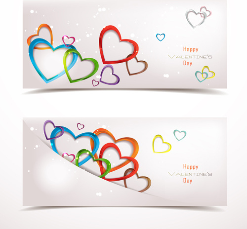 Valentine Banner Svg - Layered SVG Cut File