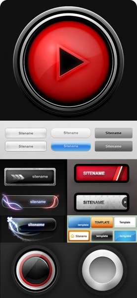 button photoshop free download