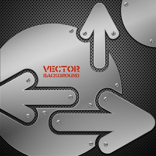 vector background of 03 metallic