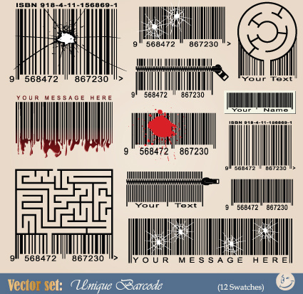 vector barcode design art