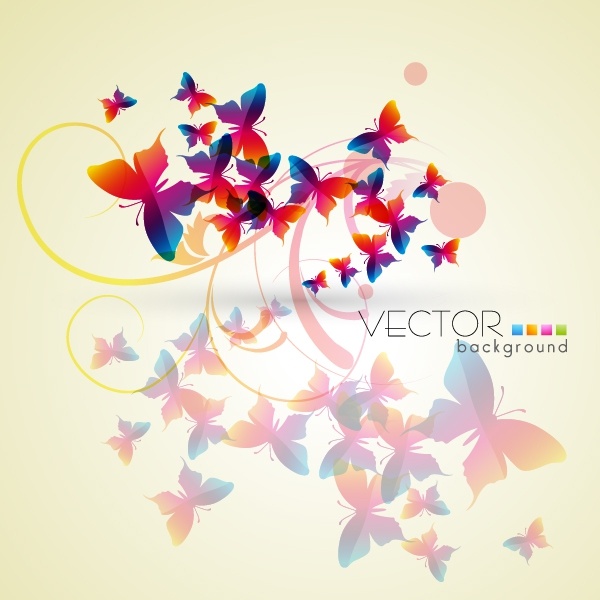 vector butterfly dream glare