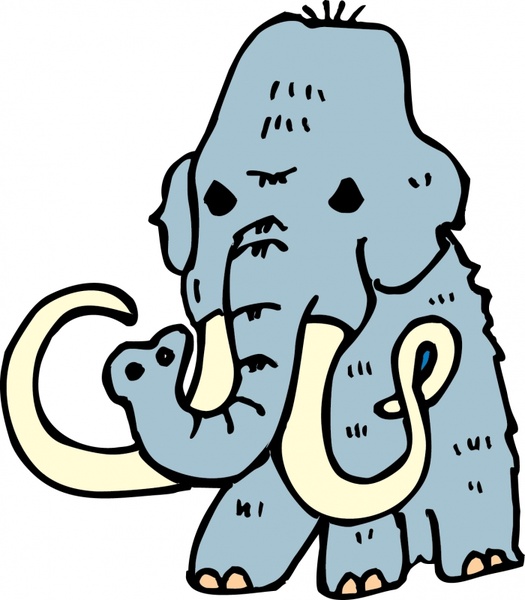 vector cartoon elephant