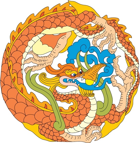 Vector chinese classical dragon vector Vectors graphic art designs in