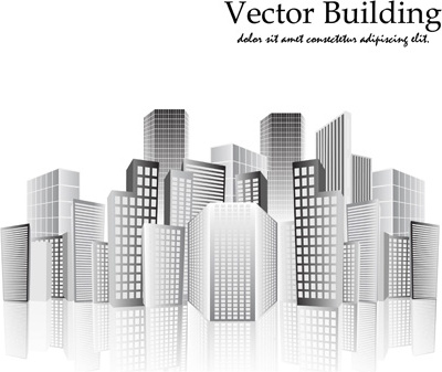 vector city buildings design elements
