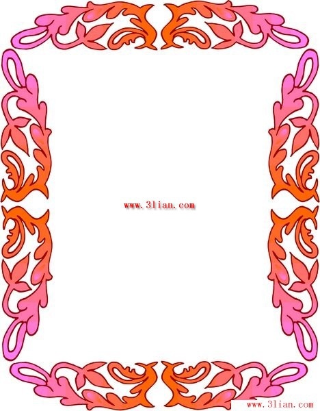 vector classic lace pattern vector