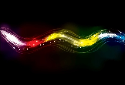 technology background modern colorful dynamic curved light effect