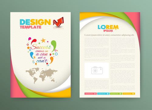 vector cover brochure modern design