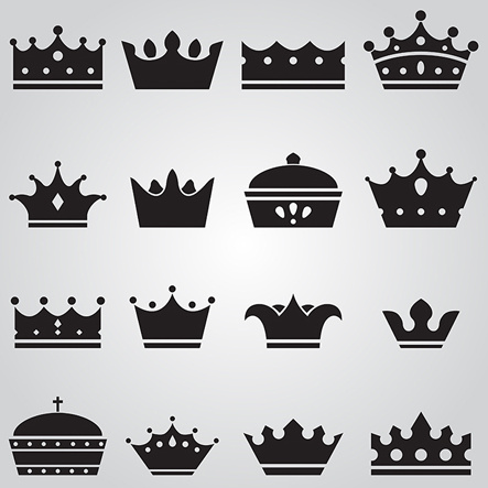 Download Crown silhouette free vector download (6,467 Free vector ...