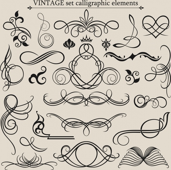 Featured image of post Floral Vector Border Line / Floral ornament elements free vector.