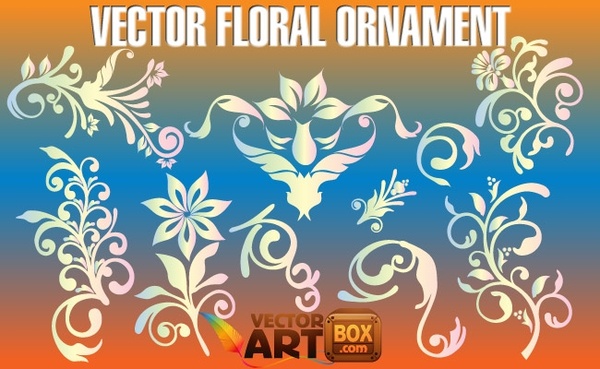 Vector Floral Ornament