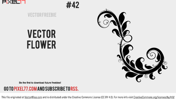 vector flower ornament 