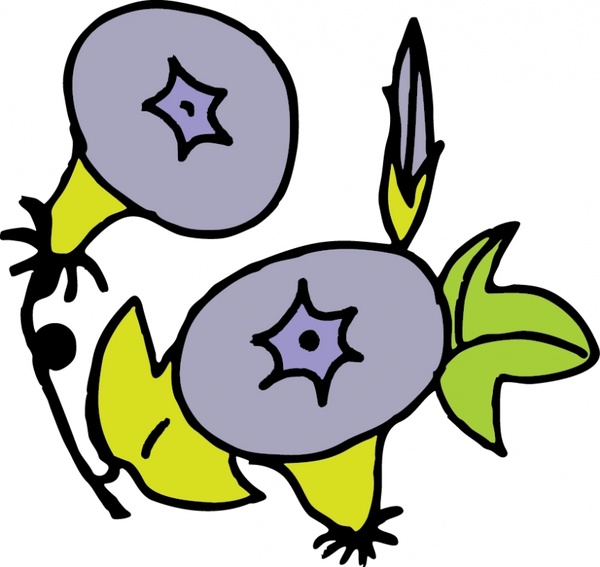 vector flower vector image 