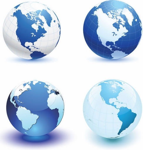 globe illustrator file free download