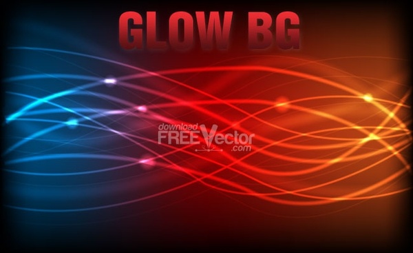Vector Glow Background