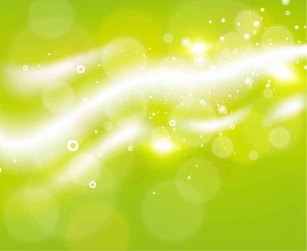 Vector Green Abstract Background
