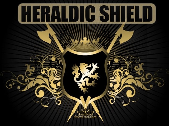 Vector Heraldic Shield