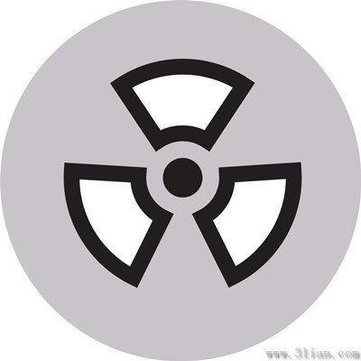 vector icon gray background blades