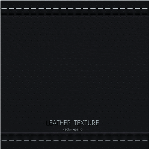 Vector leather backgrounds set Free vector in Encapsulated PostScript