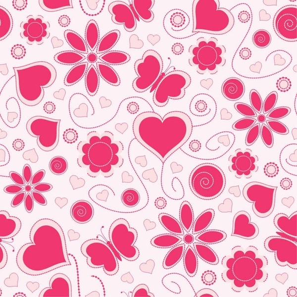 Vector Love Pattern Background Vectors graphic art designs in editable .ai  .eps .svg .cdr format free and easy download unlimit id:148266