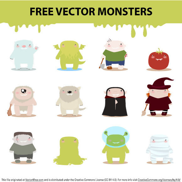 vector monsters