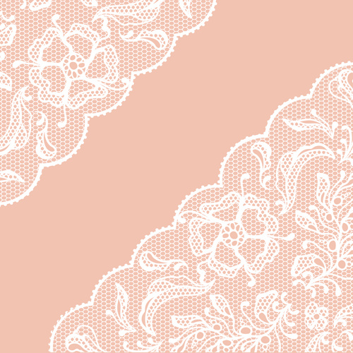 vector old lace background art
