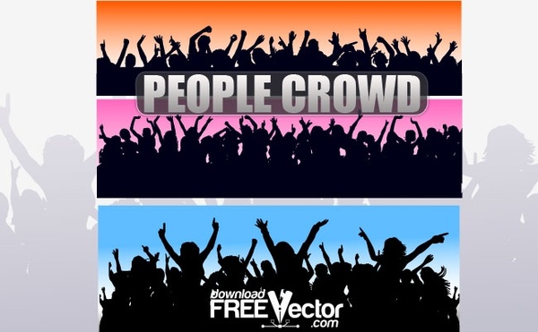 Vector People Crowd