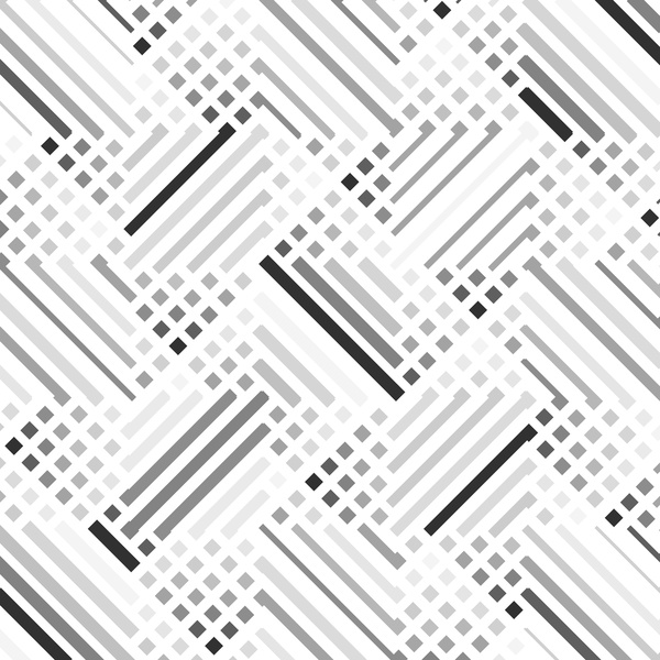 Vector seamless pattern stylish modern texture repeating geometric