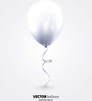 vector set of balloon background creative design