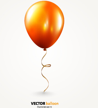 vector set of balloon background creative design
