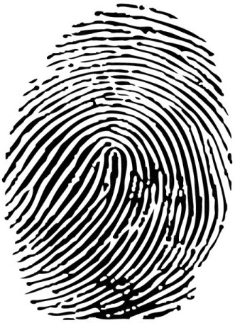 vector set of fingerprints design elements