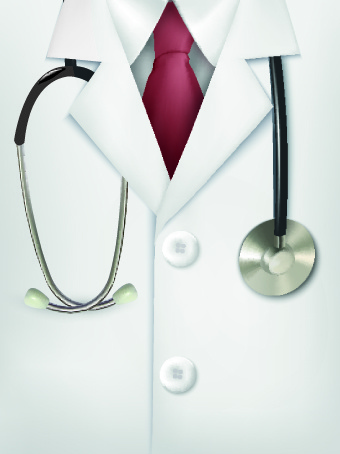 vector set of medical background illustration