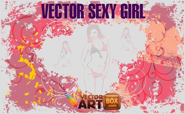Vector Sexy Girl