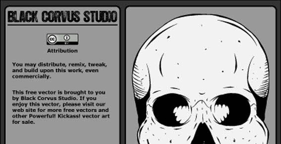 Vector skull