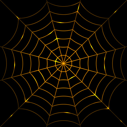 vector spider web design background graphics 