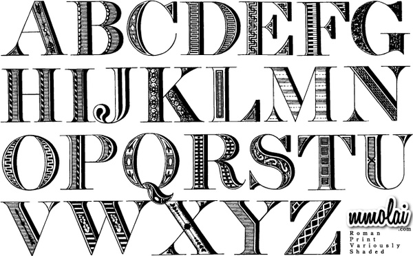 Vector Typeface : RPVS