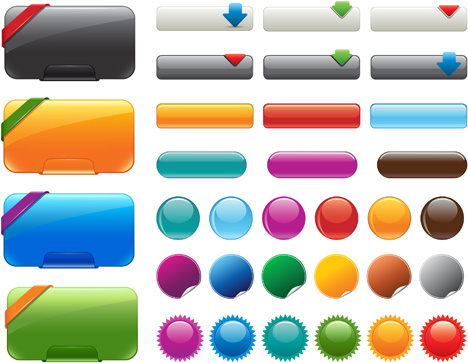 Download Free download vector web buttons free vector download ...