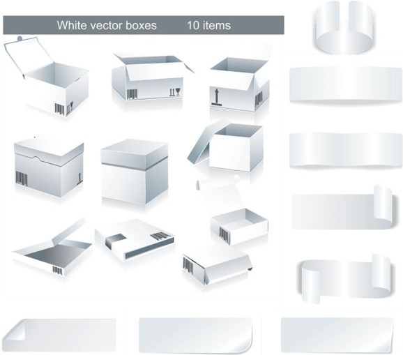 vector white box u0026amp tape