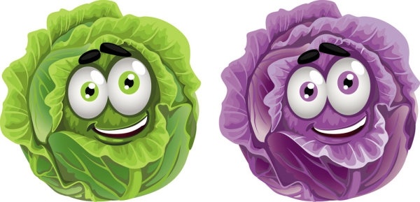 vegetable cartoon image 03 vector