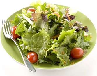 vegetable salad stock photo