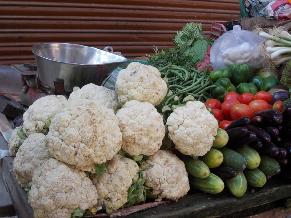 vegetables market food