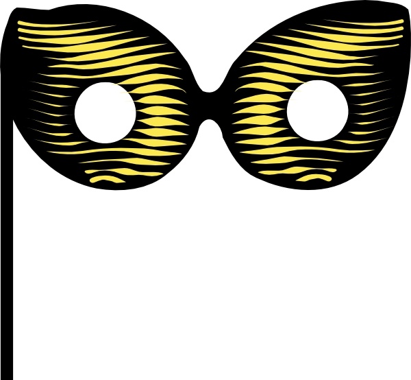 Venetian Mask clip art Free vector in Open office drawing ...