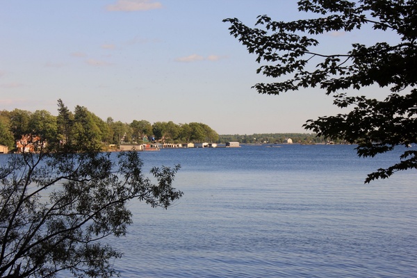 view of the other shore at wellesley island state park new york