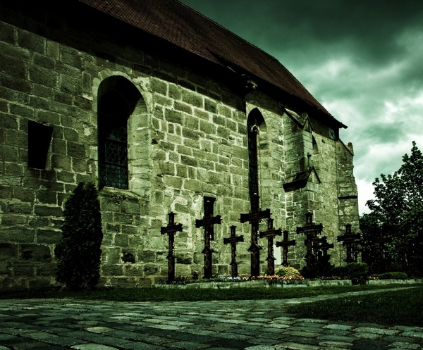 village church segringen cemetery