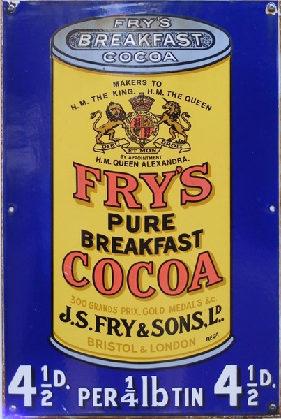 vintage advertising sign