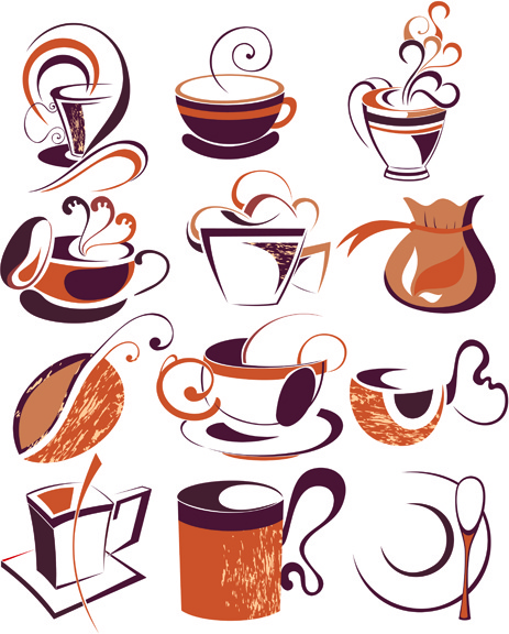 Download Vintage coffee logo design vector Free vector in Encapsulated PostScript eps ( .eps ) vector ...