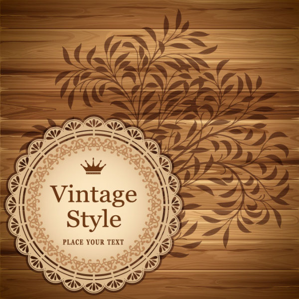 vintage lace frames and borders vector