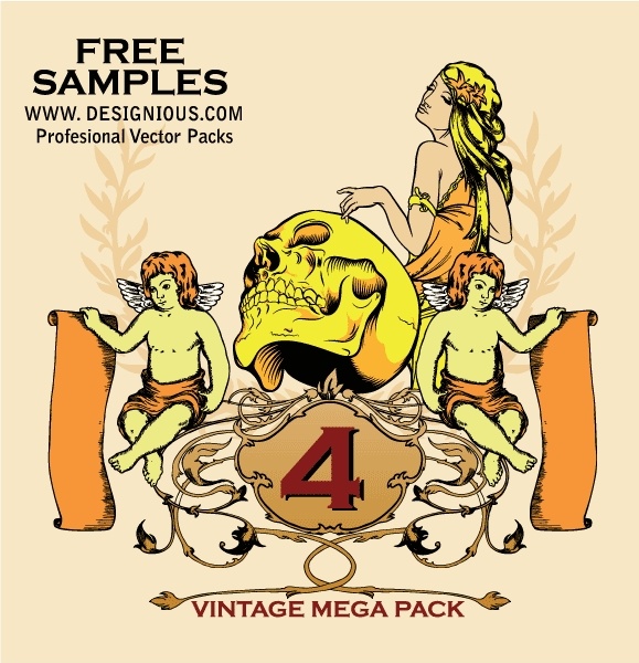 Vintage Mega Pack 4 free samples 
