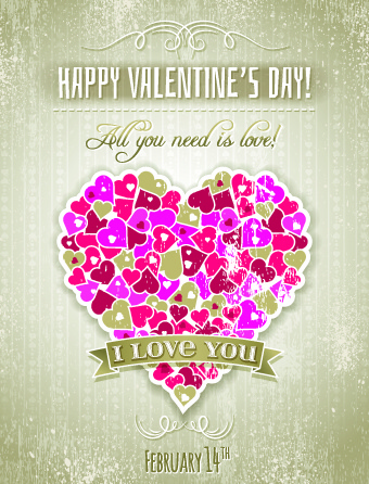 Valentine heart vector free vector download (4,912 Free vector) for ...
